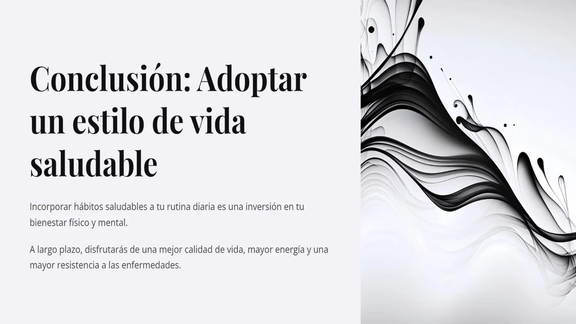 Introducción: La
importancia de los
hábitos saludables
Un estilo de vida saludable es fundamental para lograr una vida plena y
satisfactoria