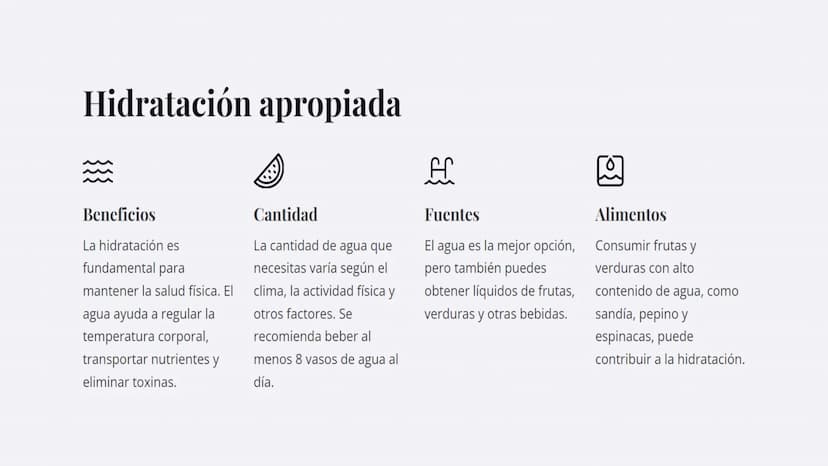 Introducción: La
importancia de los
hábitos saludables
Un estilo de vida saludable es fundamental para lograr una vida plena y
satisfactoria