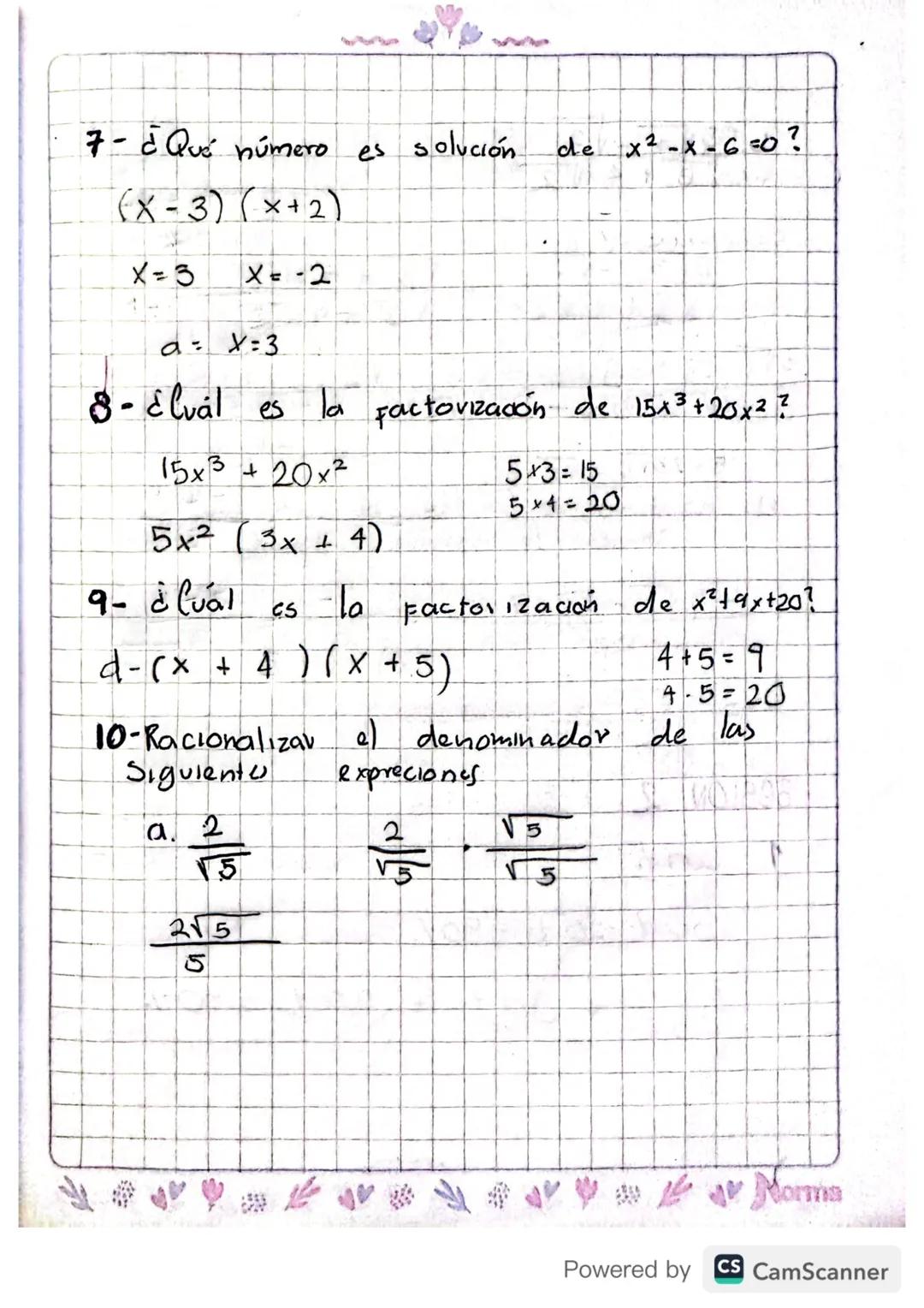 05102124

PRUEBA
DIAGNOSTICA

1-¿ Cuál es el resultado? -4√5 + √5

-415+ √5 = (-4+1) √5

9-31501300

2-En la Figura ¿Cuánto mide el lado e?
