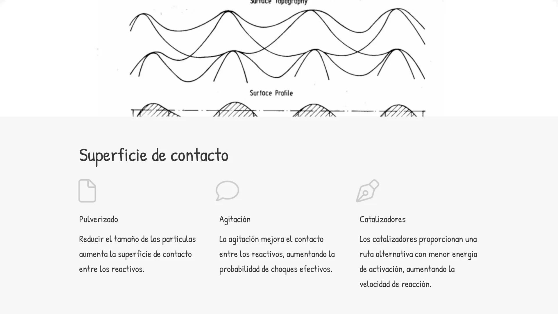 la cinética química
La cinética química estudia la velocidad a la que se producen las reacciones
químicas y los factores que la afectan. Com