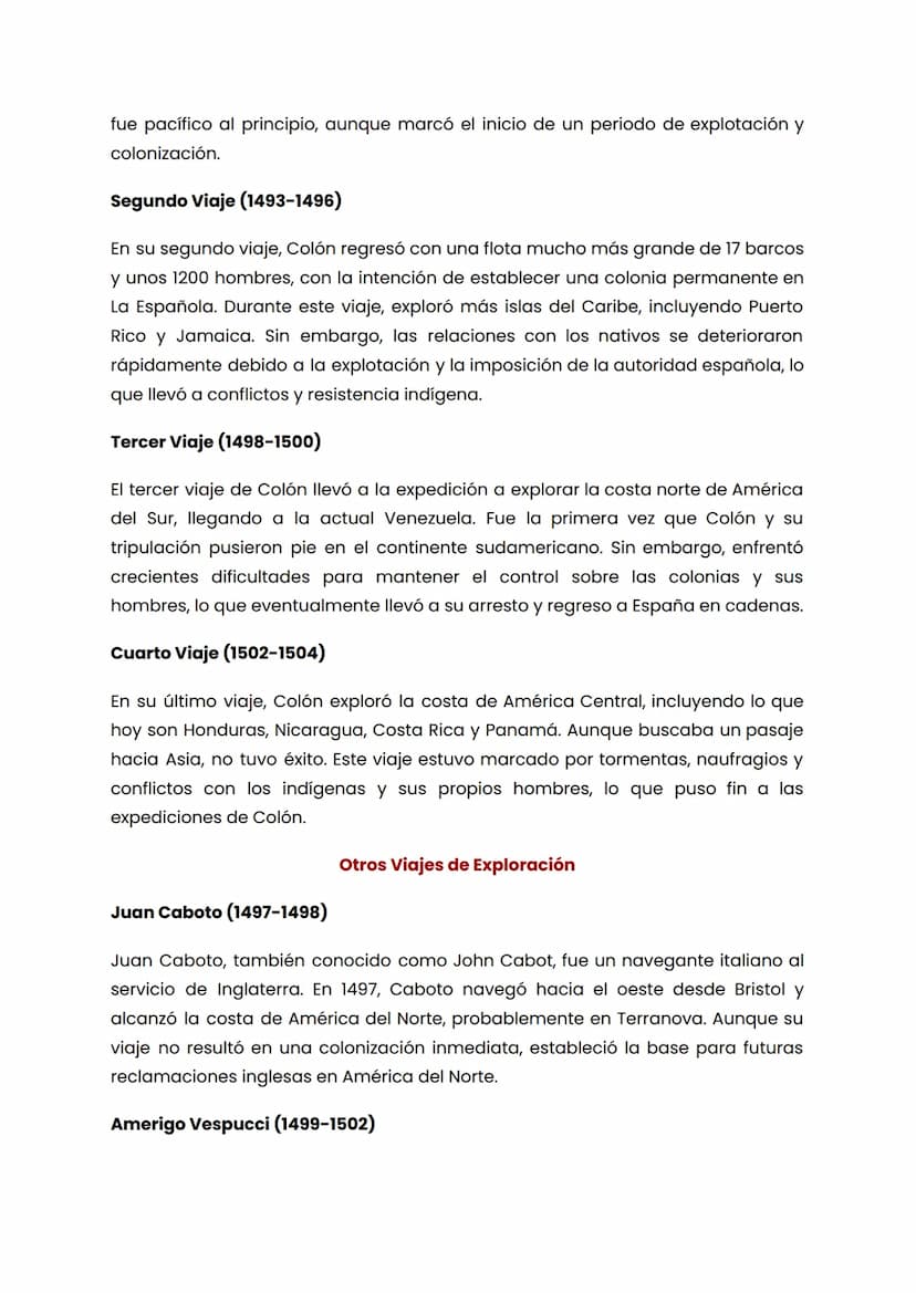 Descubrimiento de América y Conquista
El descubrimiento de América y su conquista por los europeos es uno de los
eventos más trascendentales