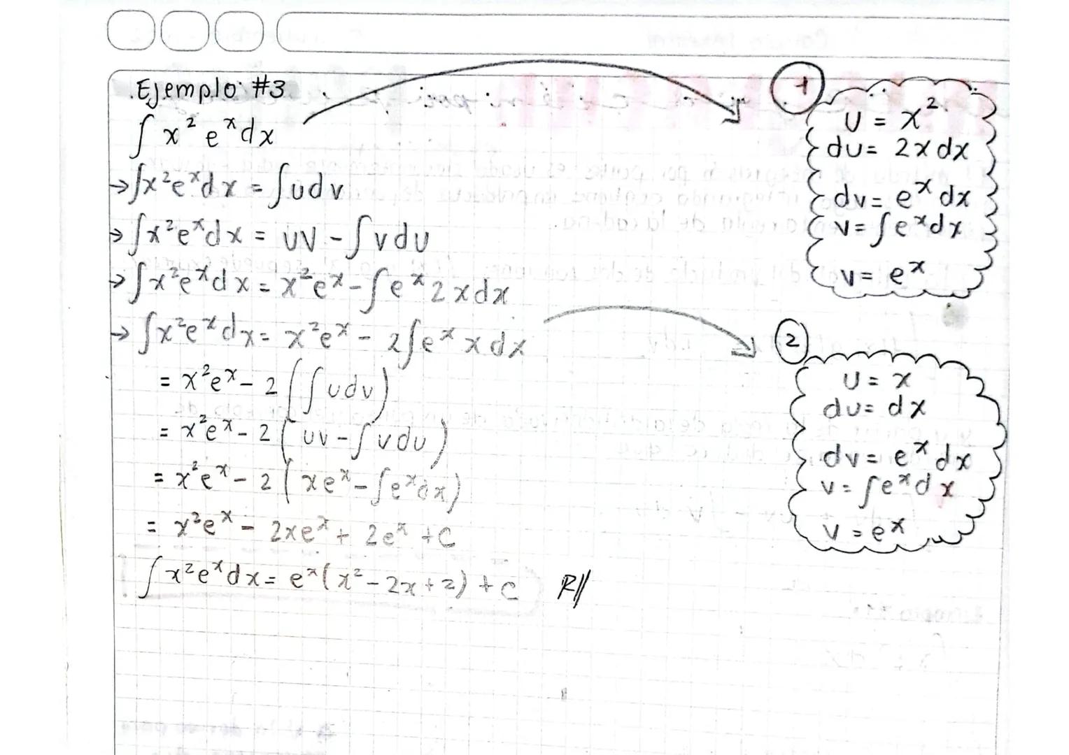 Calculo Integral
14-Septiembre - 2022
egendación por partes.
El método de integración por partes es usado frecuentemente para evaluar
integr
