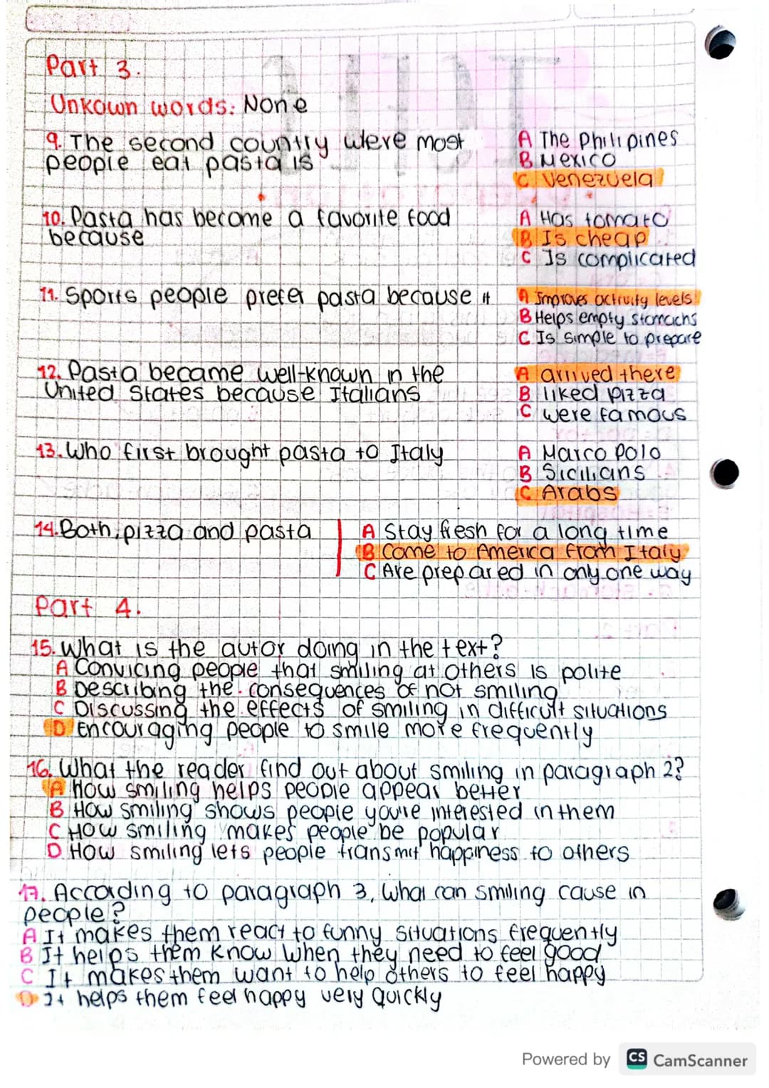 Part 1:
TCFES
PReparation.
1. Some people do this when
they really feel sad or sick
C=Cry
2. You can take this when you
have a terrible head