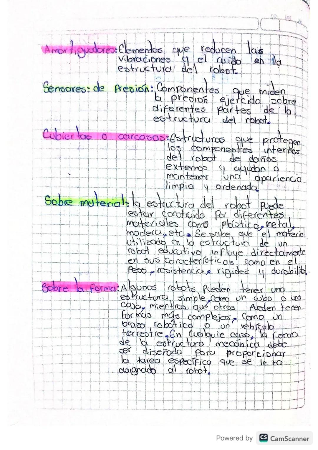 Los Componentes, de un robot
educativo

Sensores
Son elementos que permiten a los robots detectar.
Cambios en su entorno

Actuadores
Notor o