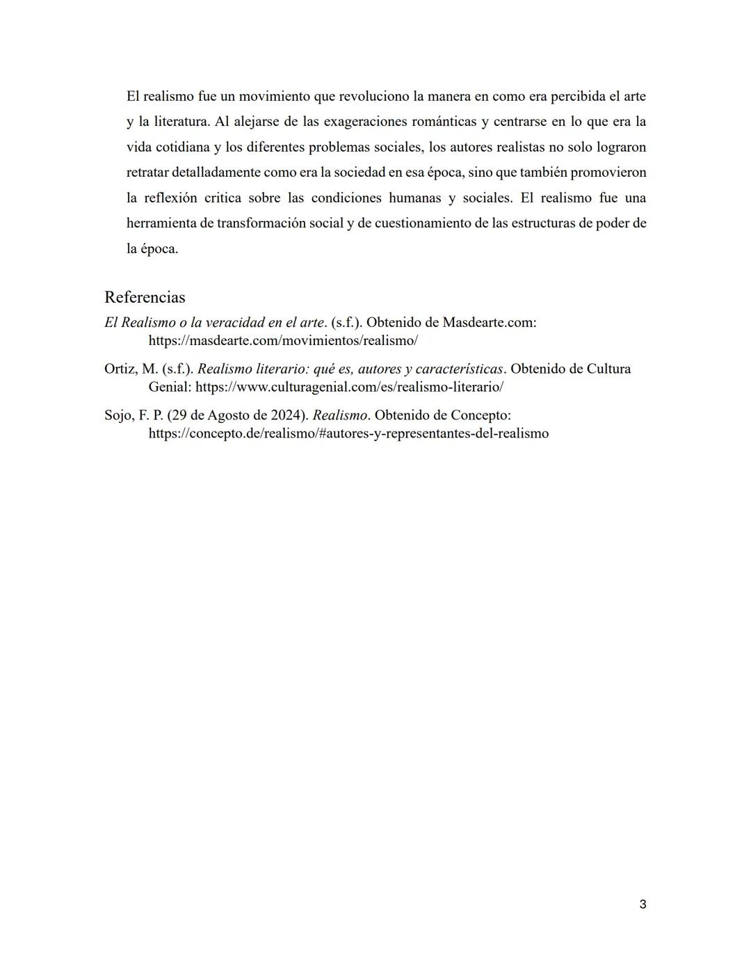 # El Realismo

El realismo es un movimiento literario que surge a mediados del siglo XIX en Europa como
una respuesta a las transformaciones