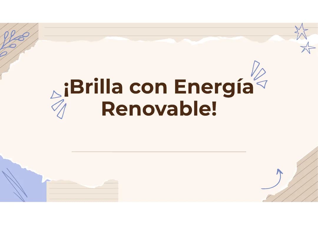 Energías renovables
