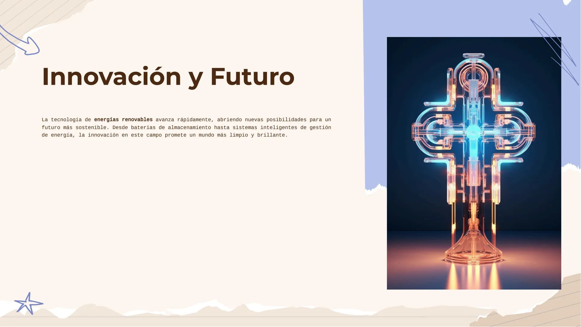 ¡Brilla con Energía
Renovable! ¡Bienvenidos!
¡Descubre el poder del sol y el viento para generar energía limpia y
sostenible! En esta presen