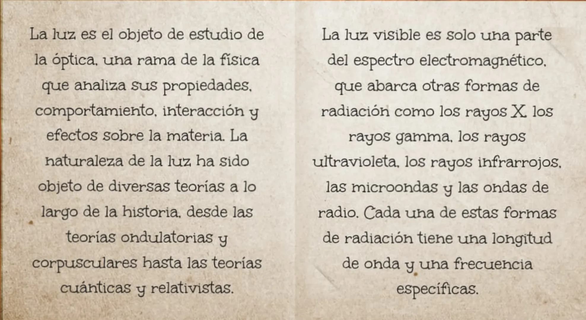 PRISMA DE NEWTON
ESPECTRO
LA LUZ SE DESCOMPONE AL PASAR POR UN PRISMA
NATURALEZA
DE LA LUZ ÍNDICE
1. Introducción
2. Justificación
3. Desarr