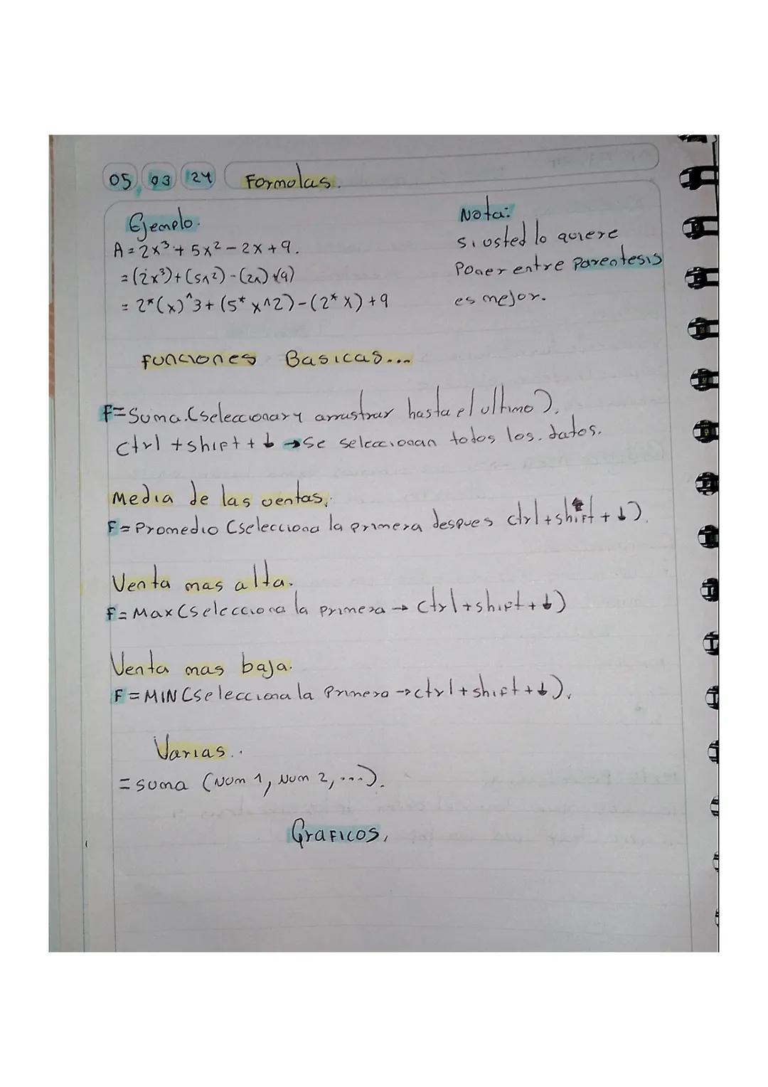 01 03 24
Tipos de operadores ca excel.

Diferencia:
Formula se otiliza cos operaciones aritmetricos mientras
FORCLOGes son Pormulas predeter