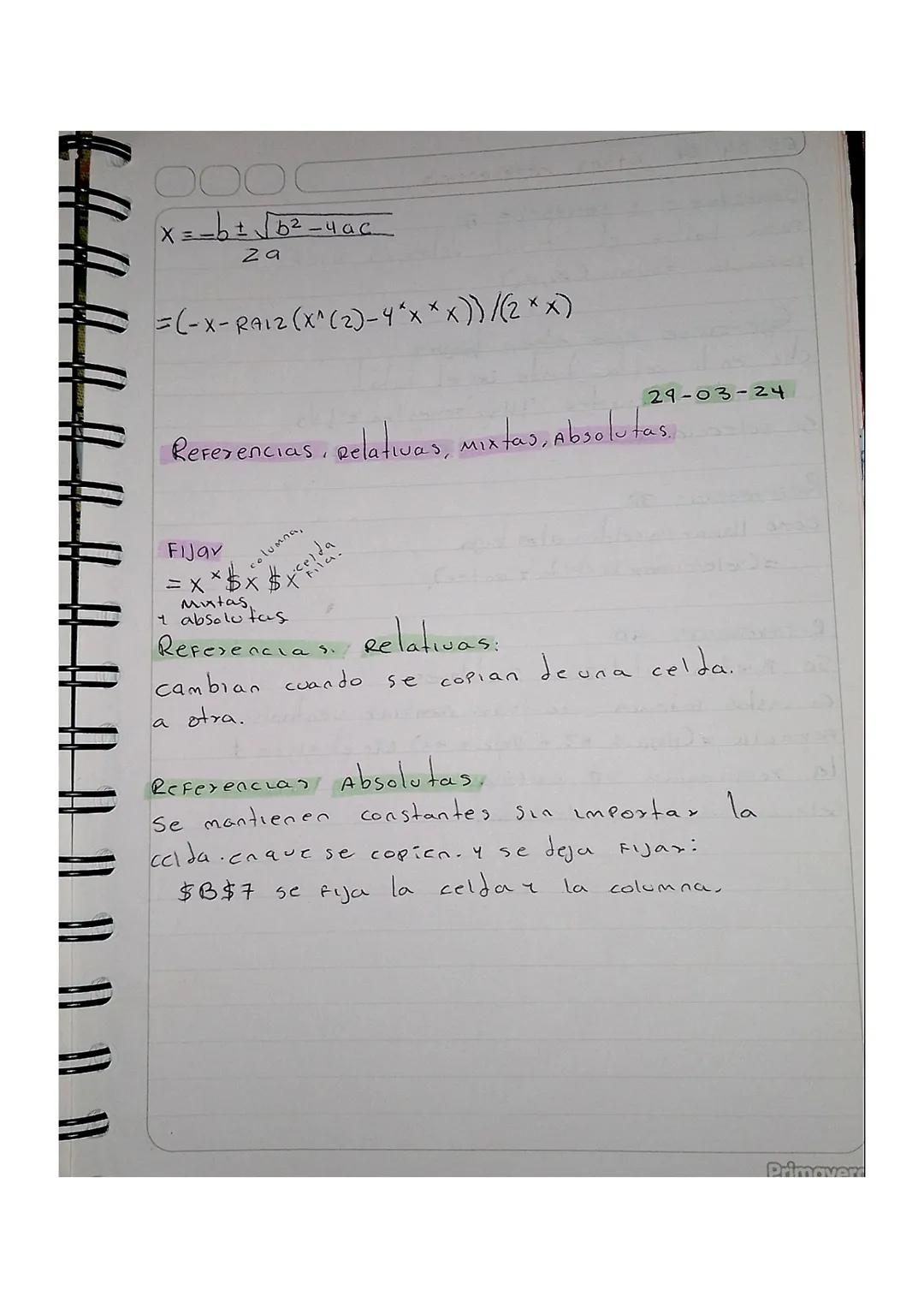 01 03 24
Tipos de operadores ca excel.

Diferencia:
Formula se otiliza cos operaciones aritmetricos mientras
FORCLOGes son Pormulas predeter