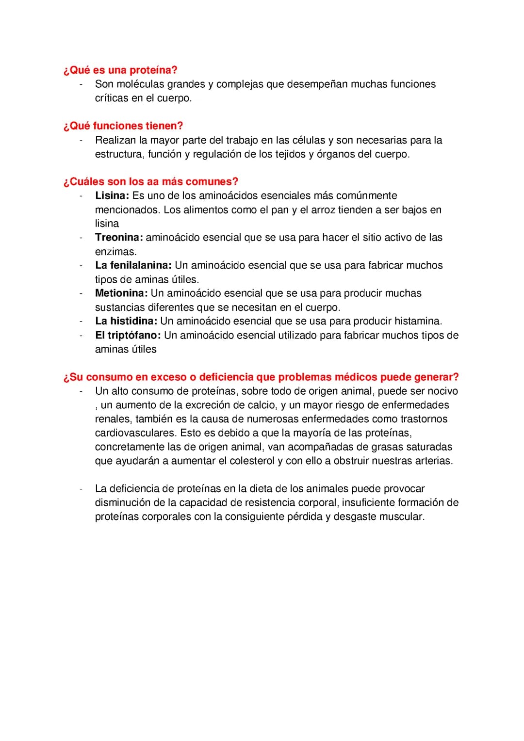 Proteínas 