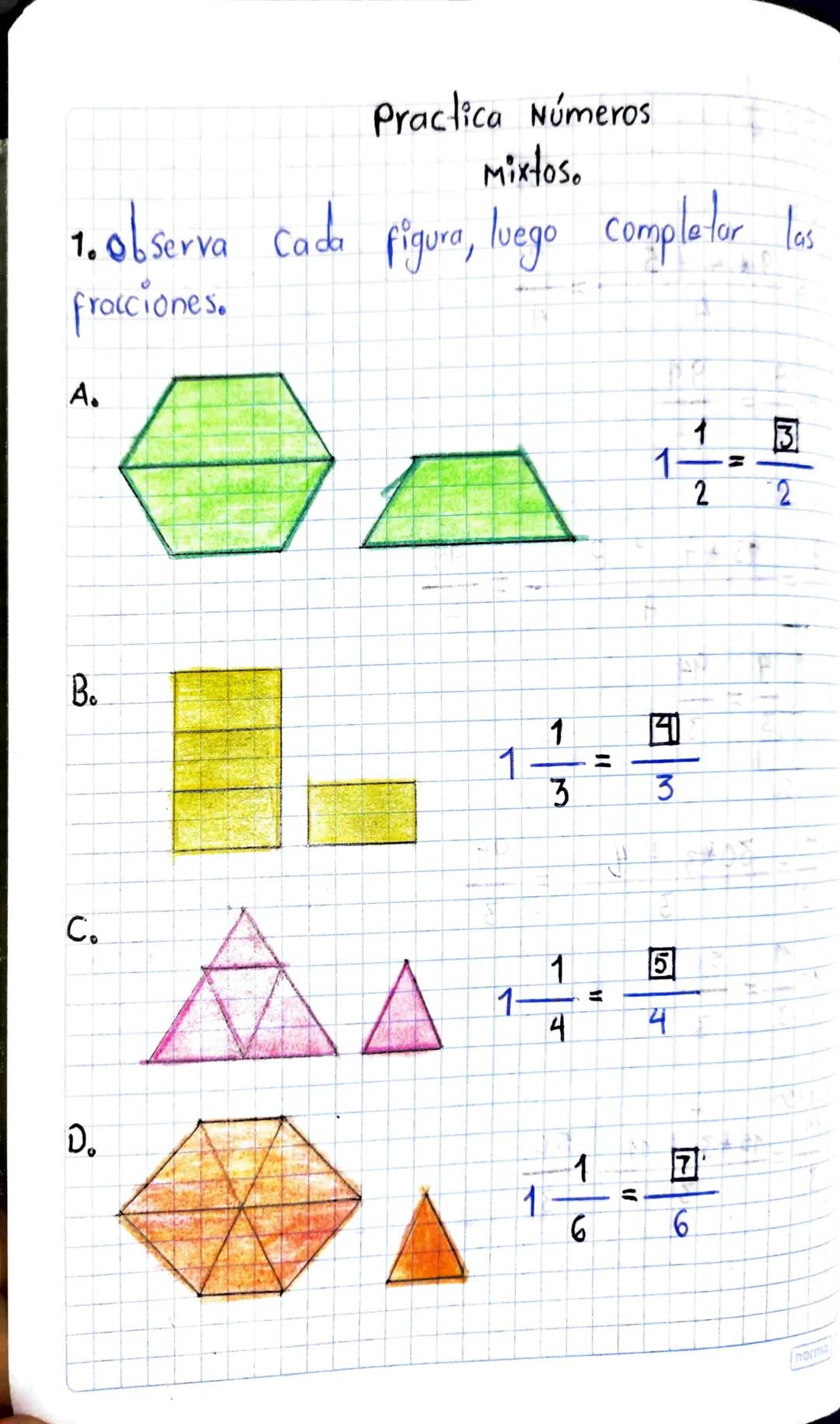 Taller números mixtos