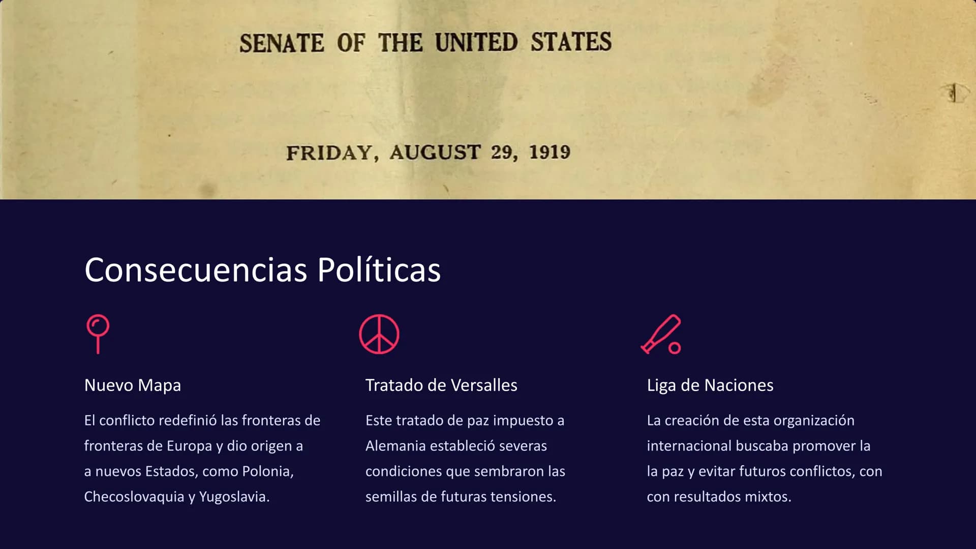 La Primera Guerra
Mundial: Un Conflicto
Global
La Primera Guerra Mundial (1914-1918) fue un conflicto bélico global
bélico global que marcó 