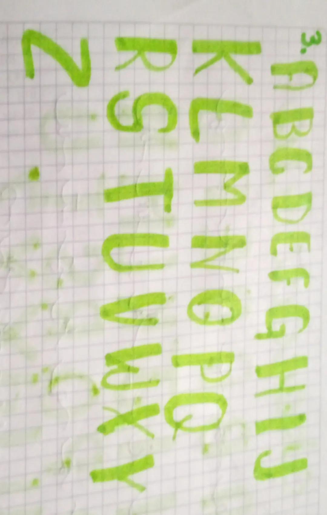 1. abecedario
ABCDEFG
HIJKLMN
OPQRSTU
UVWXYZ * A B C D E F GHIJ
K L M N O P Q
RS
2.
TUVWXY ABECEDARIO
Aa-Bb-Cc-Dd-Ee-ff
Gg-Hh-Ii-Jj-Kk-Ll
Mm
