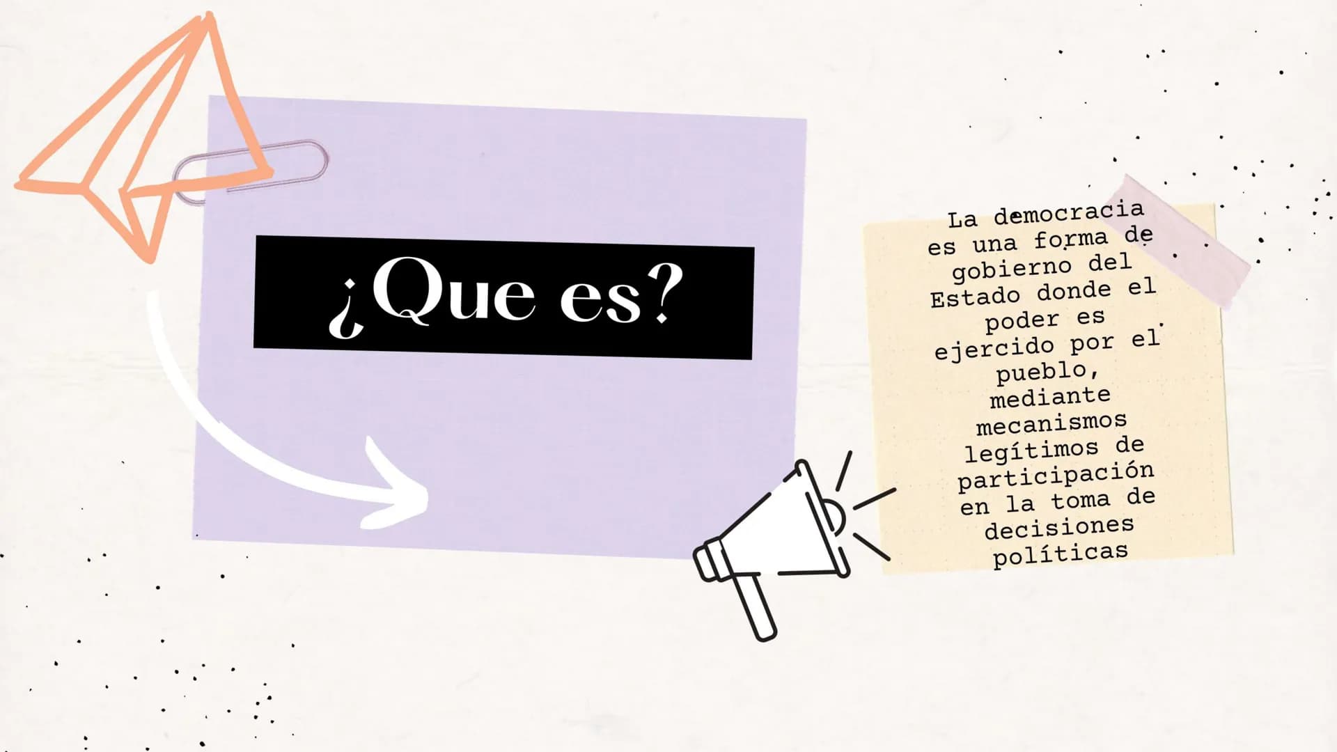 VOTE
QUE ES LA
DEMOCRACIA ¿Que es?
La democracia
es una forma de
gobierno del
Estado donde el
poder es
ejercido por el
pueblo,
mediante
meca