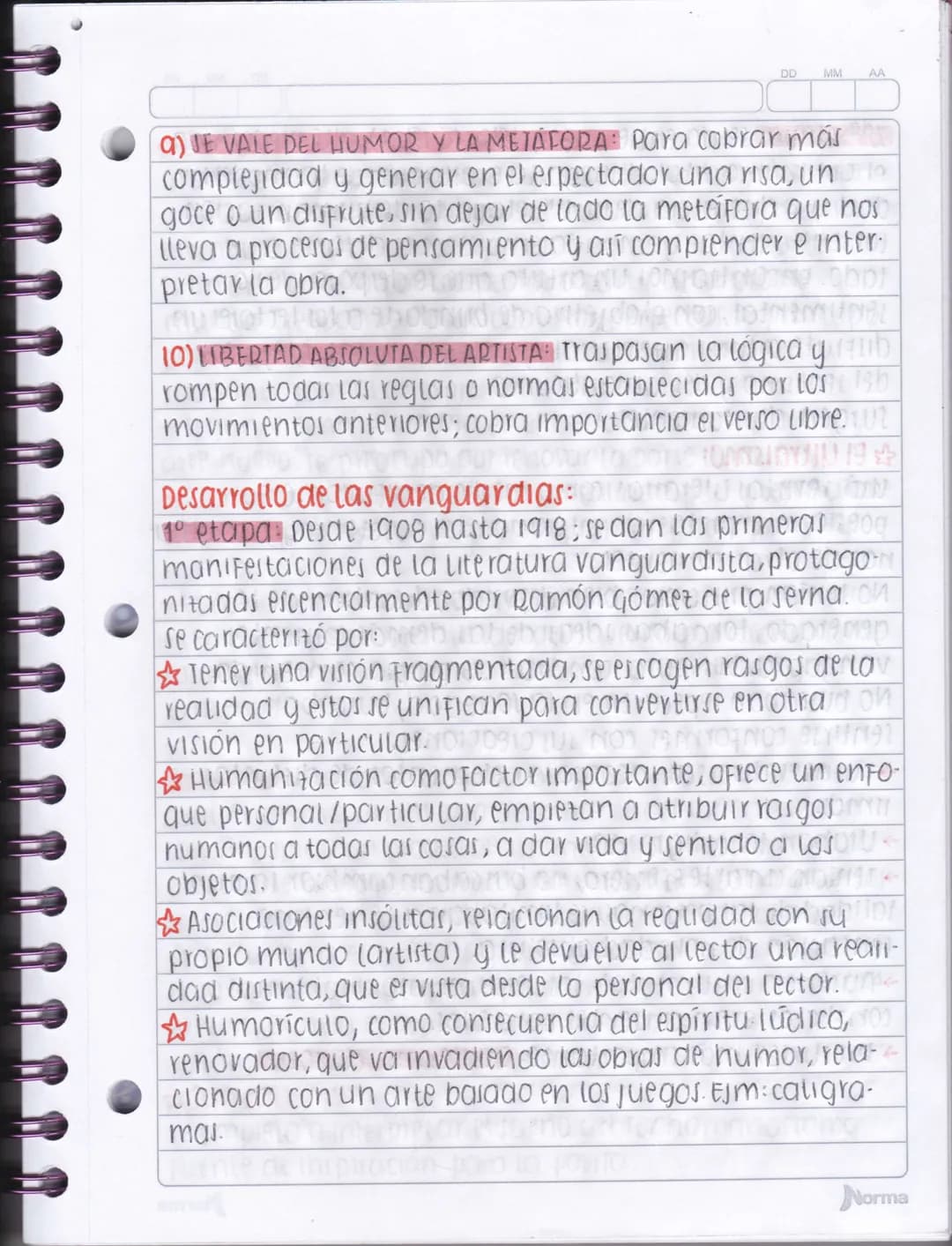 DD MM AA
Julio 21/2020
las vanguardias ESPAÑA
EL VANGUARDISMO:
ENG NGIM
ESPAÑA
D
(
Esta literatura se dió al finalizar la fera guerra mundia