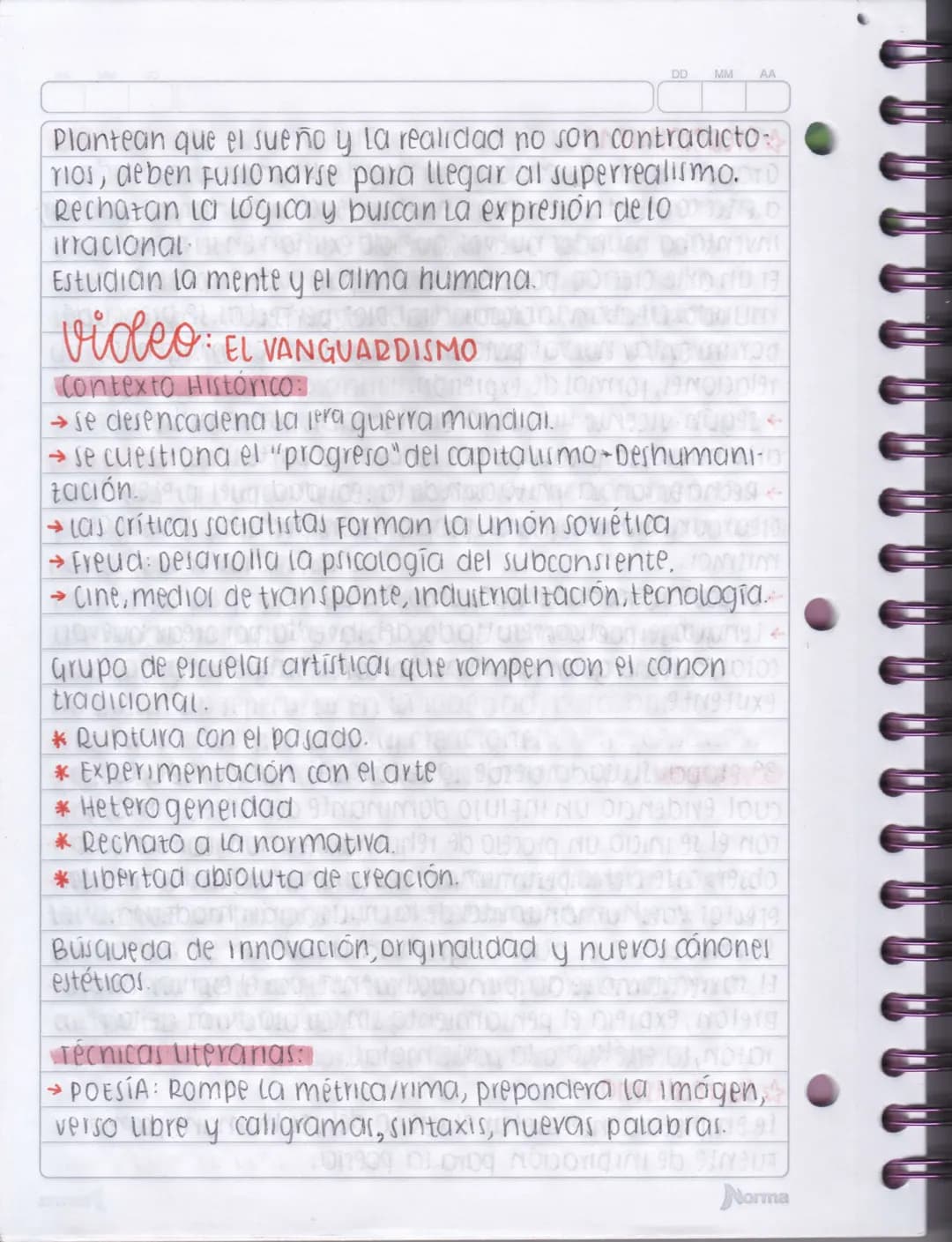 DD MM AA
Julio 21/2020
las vanguardias ESPAÑA
EL VANGUARDISMO:
ENG NGIM
ESPAÑA
D
(
Esta literatura se dió al finalizar la fera guerra mundia