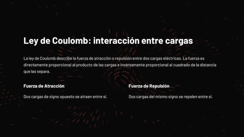 -q
la Electrostática
La electrostática es la rama de la física que estudia las
interacciones entre cargas eléctricas en reposo. La electrici