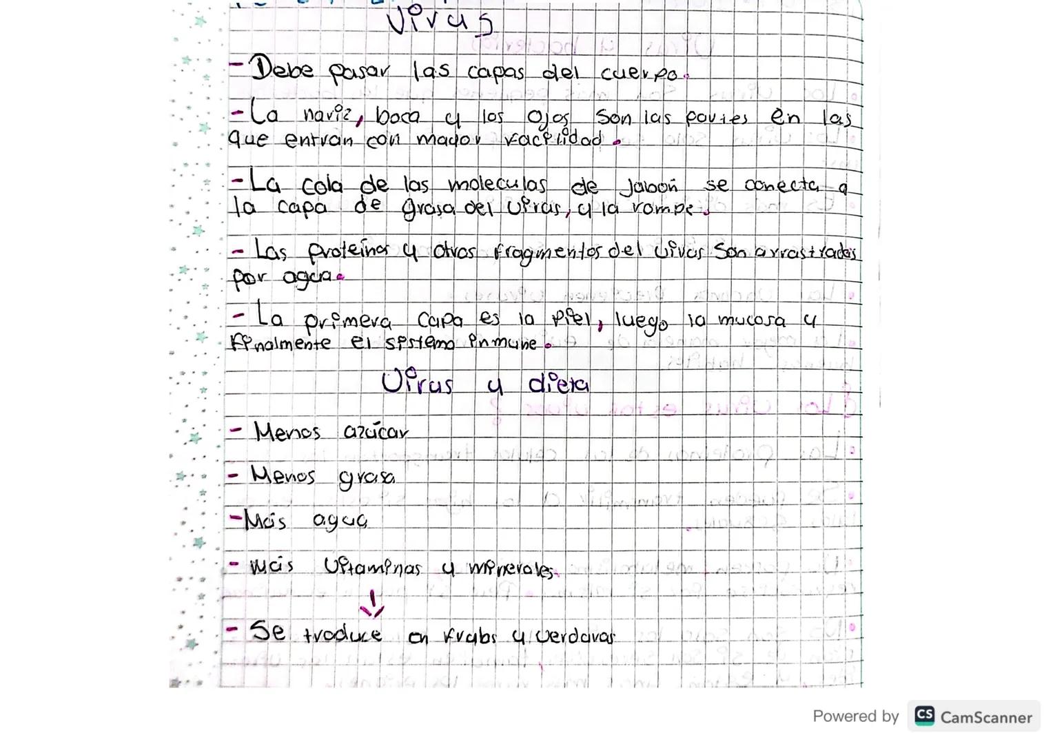 Virus y bacterias

• Los virus Son más pequeños que las bacterias...

• Los virus Solo se queden reproducir en Celulas vi-
Cas

• Es más dif