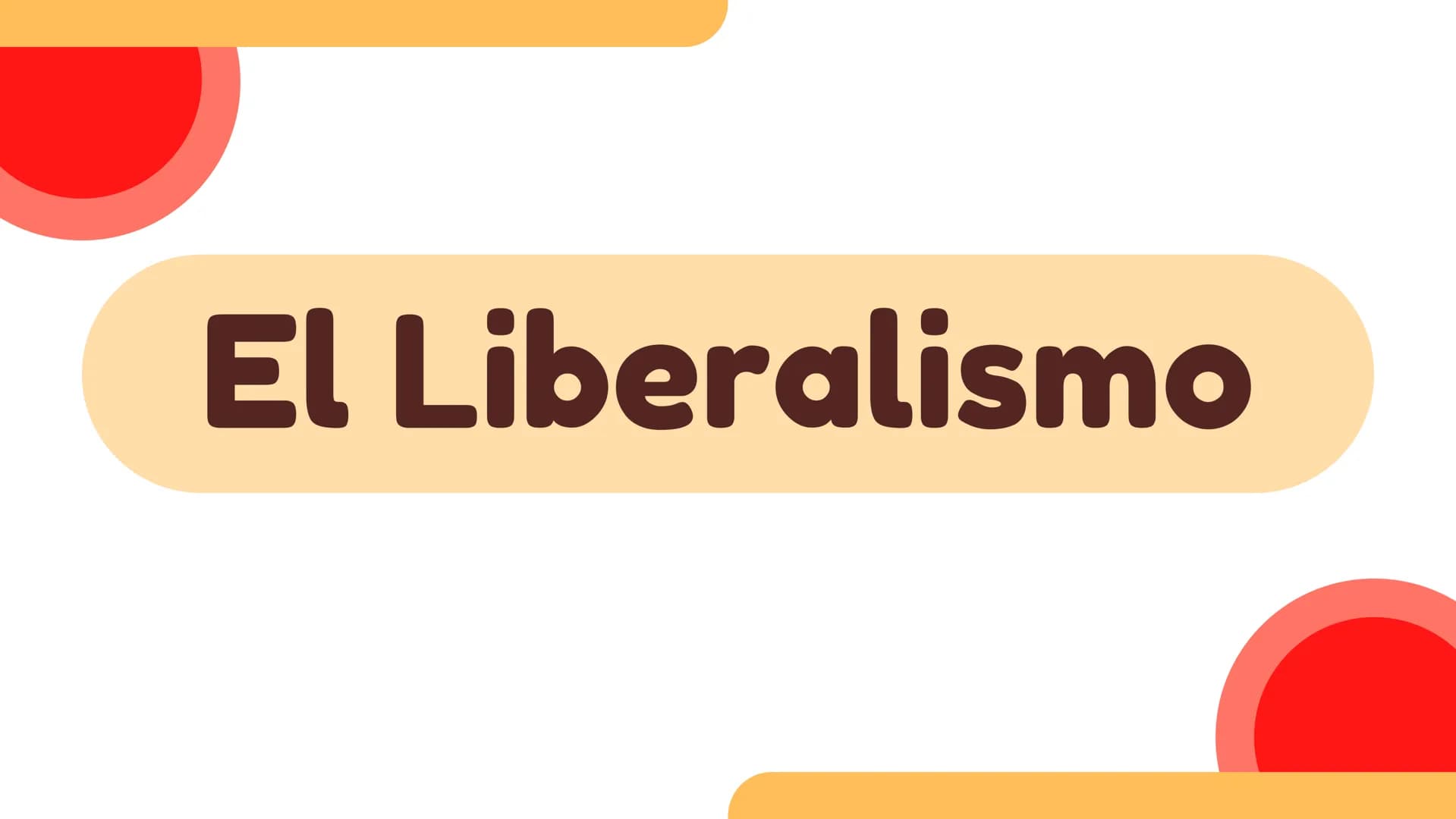 El Liberalismo ¿Que es el
liberalismo?
El liberalismo es una forma de pensar que
énfasis en la libertad de las personas
pone
para tomar deci