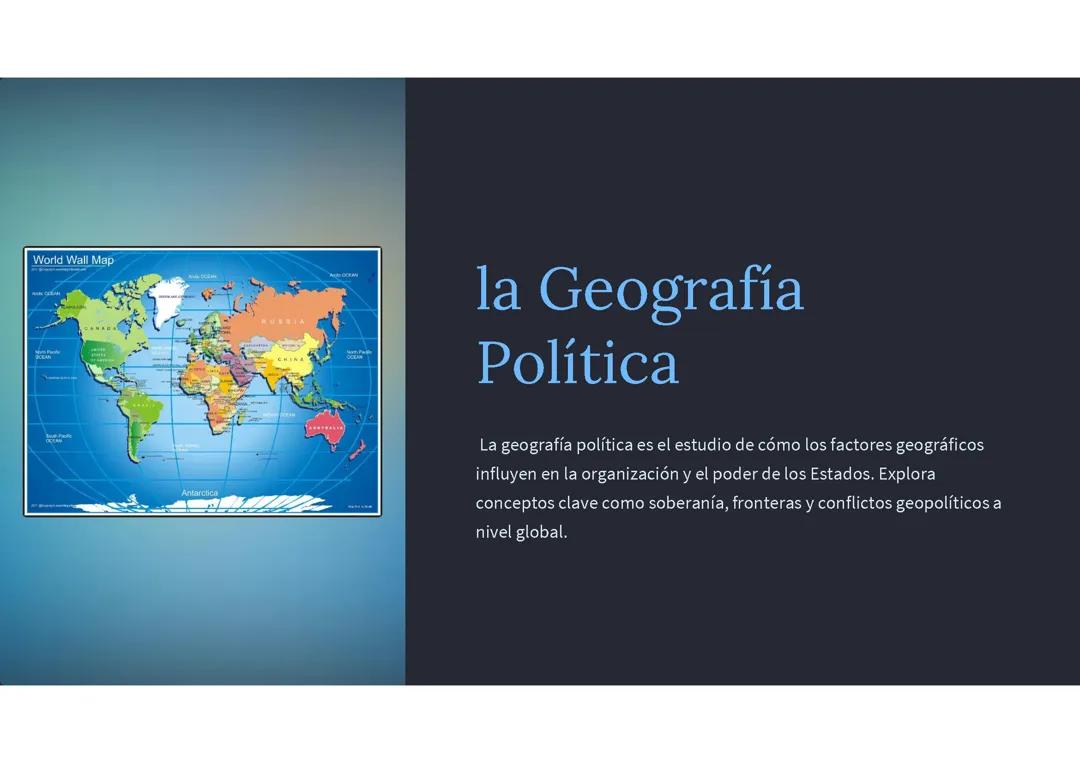 Geografía política