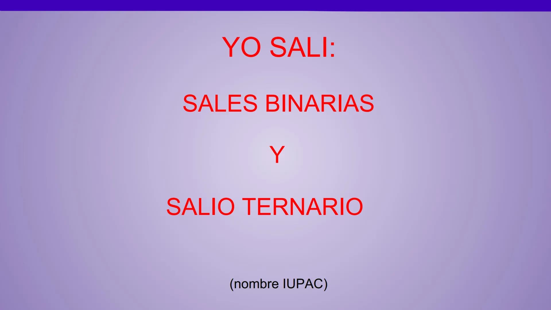 NOMENCLATURA
COMPUESTOS BINARIOS
DE OXIGENO
(nomenclatura IUPAC) METAL + OXIGENO = ÓXIDO
Cuente cuántos átomos de oxígeno hay: uno (monóxido