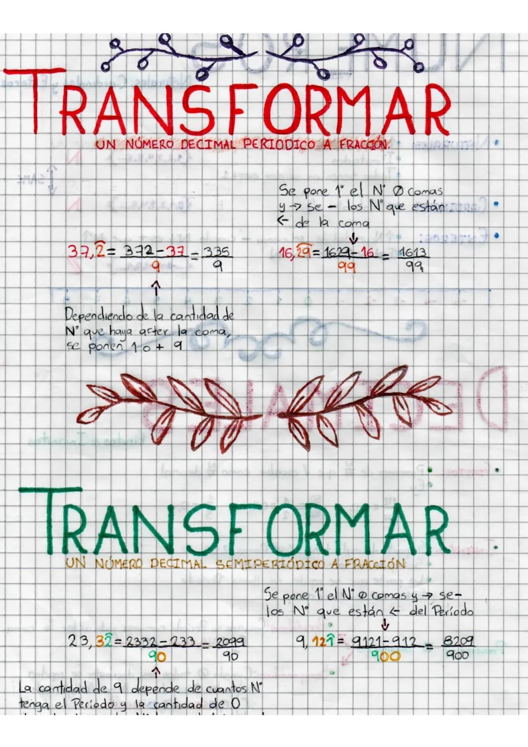 Transformar Decimales a Fracción