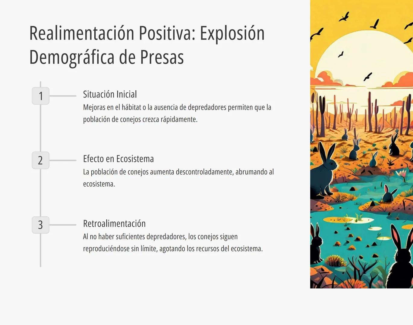 # Bucles de
# Realimentación
# en Ecosistemas
Los ecosistemas naturales son sistemas complejos y
dinámicos que se regulan mediante intrincad