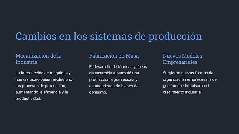 la Revolución
Industrial
La Revolución Industrial transformó profundamente la
producción, el comercio y la sociedad europea y mundial durant