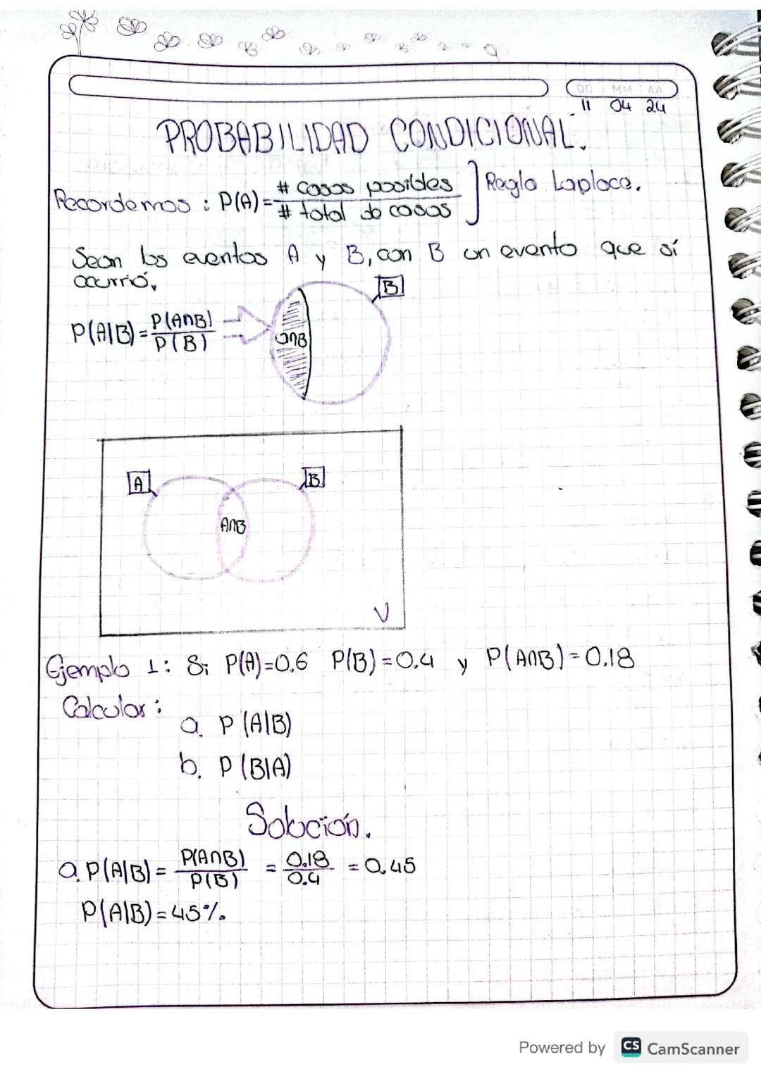 Probabilidad condicional