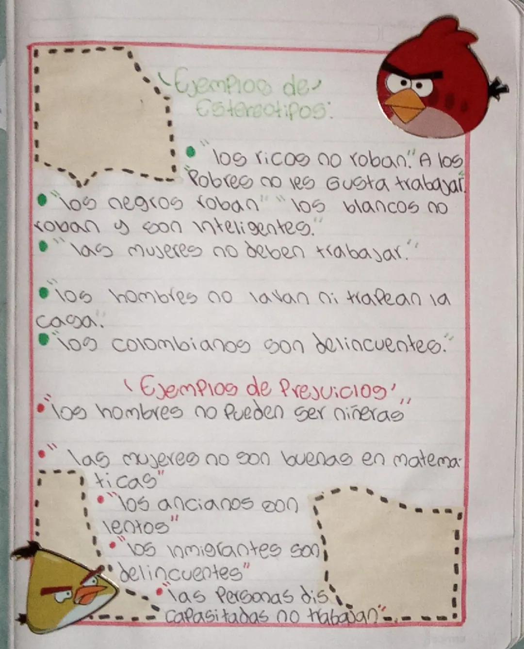 --- OCR Start ---
Estereotipos
Y
Prejujcjo
Objetivo de Aprendi Saje
✓ Reflexionar de como los estereotipos
afec tan la Percepción de las Per