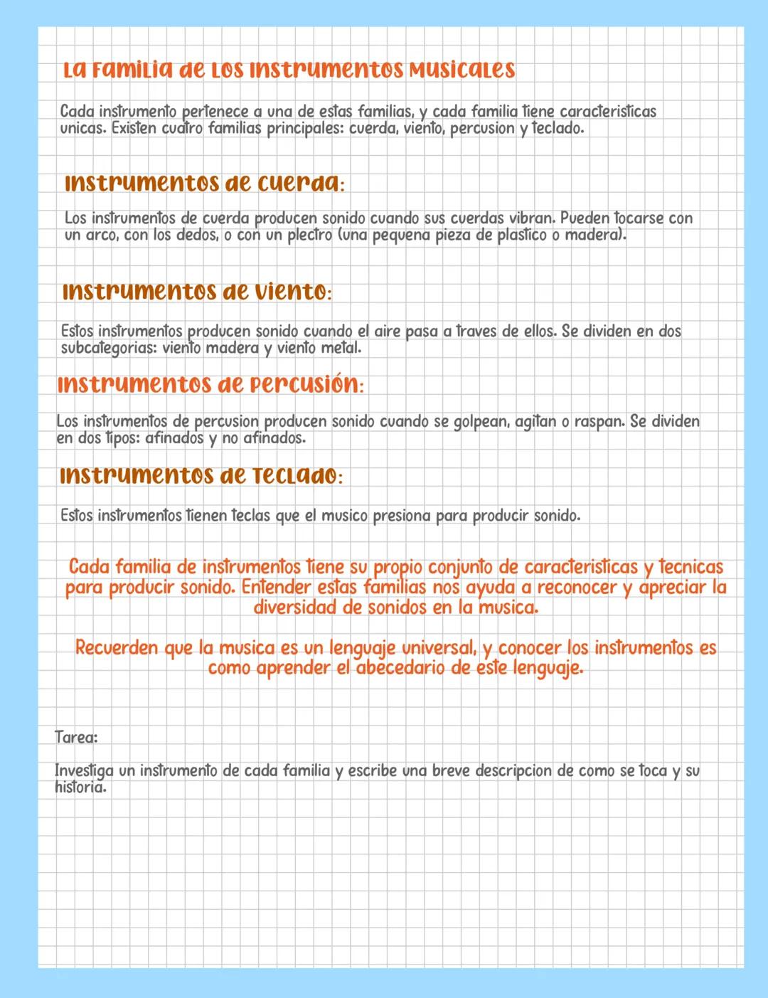 Instrumentos Musicales y sus Familias: Una Guía Esencial