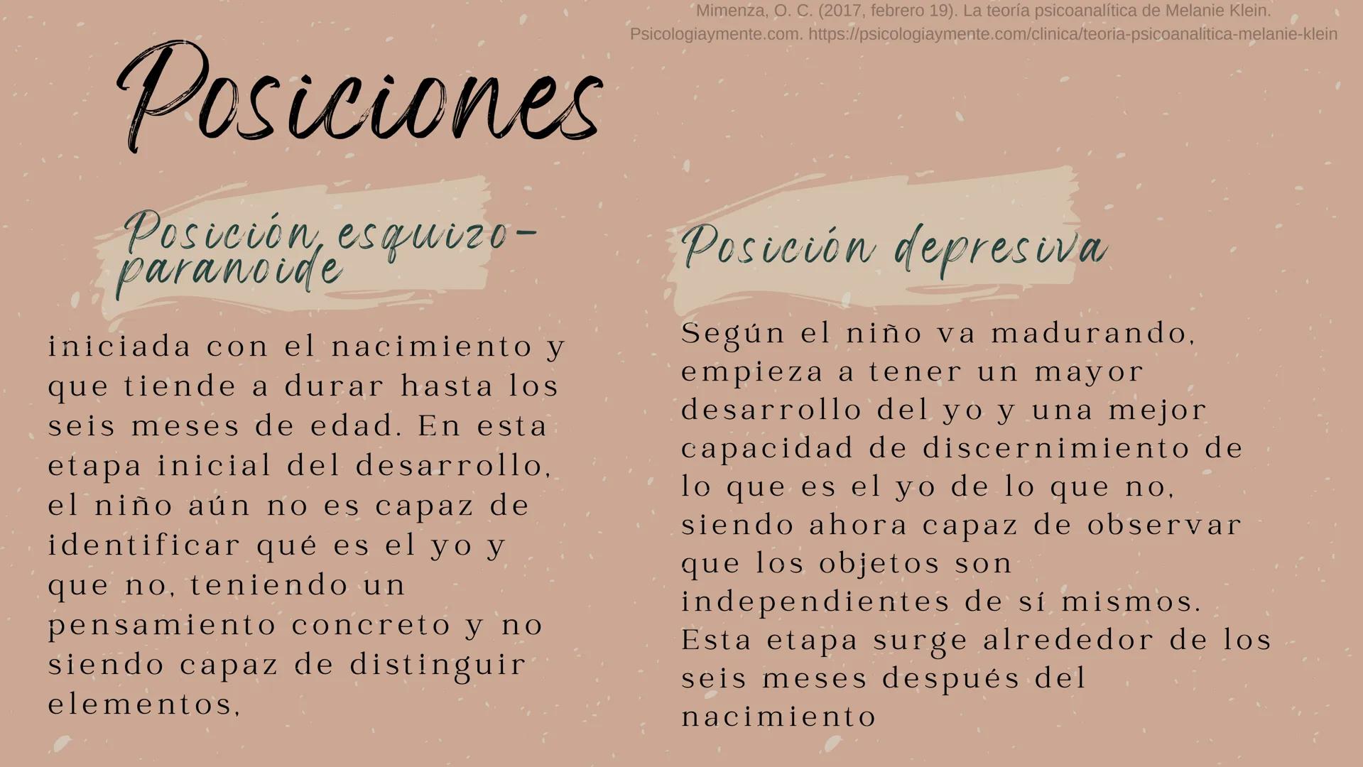 # Melanie

PSICOANALISTA # Indice

1. BIOGRAFIA

2. TEORIA

3. PSICOLOGIA DINAMICA

4. BIBLIOGRAFIAS # Biografia

Melanie Klein (Viena, 30 d