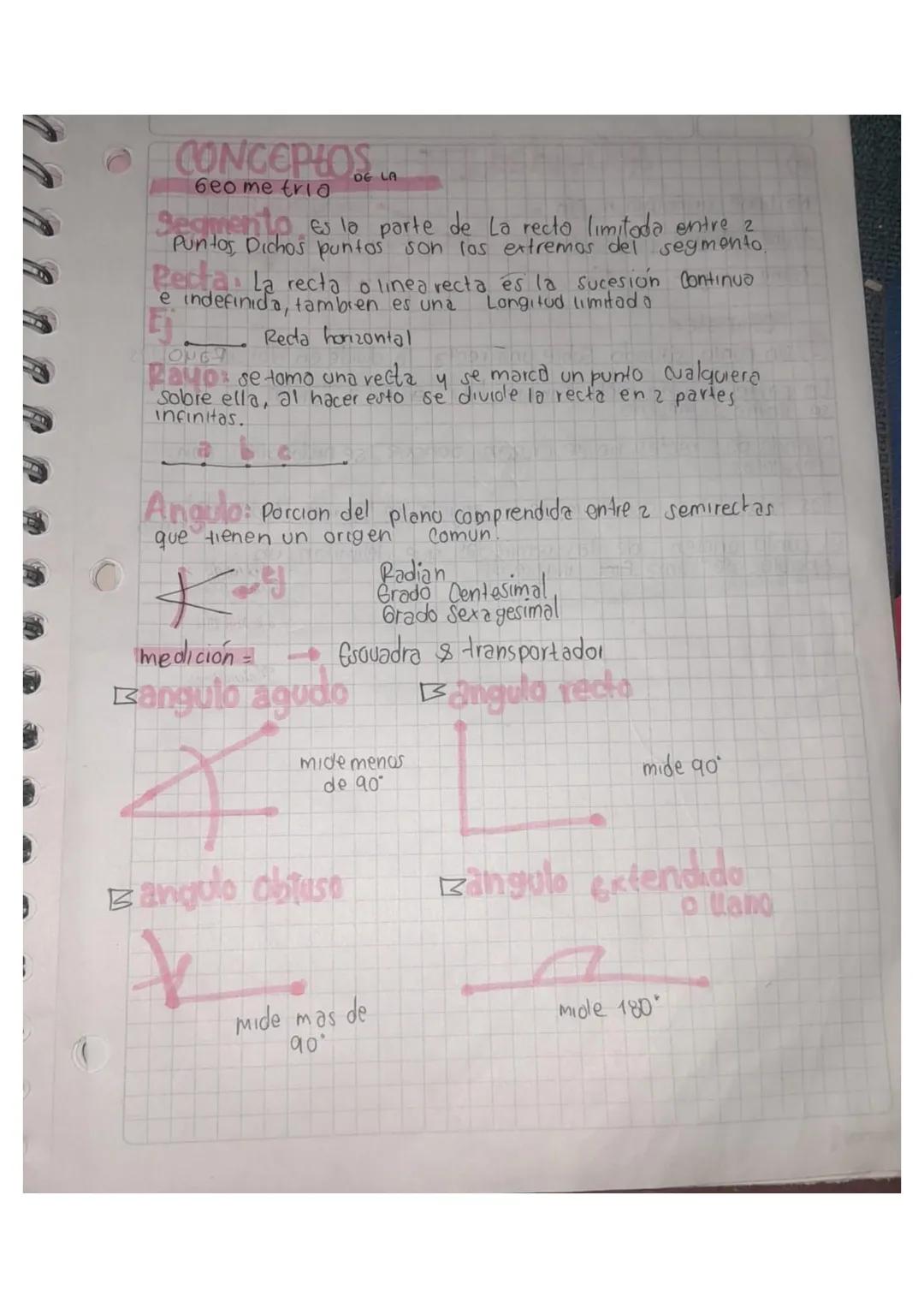 # CONCEPTOS
600 me tria
LA
Segmento es la parte de La recto limitada entre 2
Puntos, Dichos puntos son los extremos del segmento
Pecta, La r