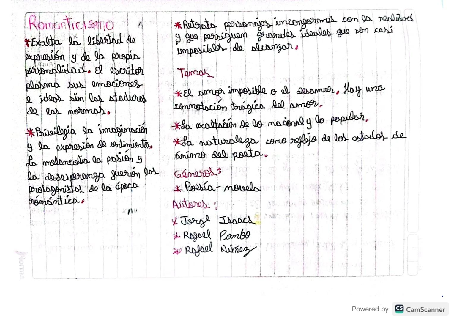 Romanticismo
*Exalta la libertad de
expresión y de la propis
personalidad. El escritor
plasma sus emociones
e ideas sin las staduros
de las 