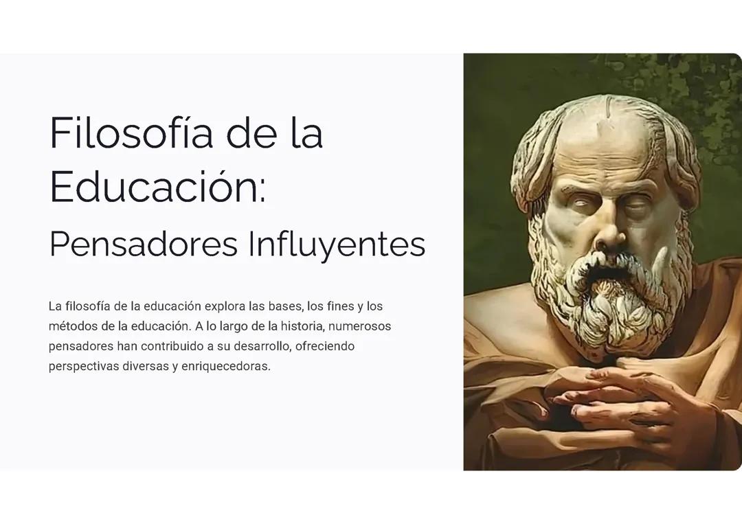Descubre los Principios de la Filosofía de la Educación