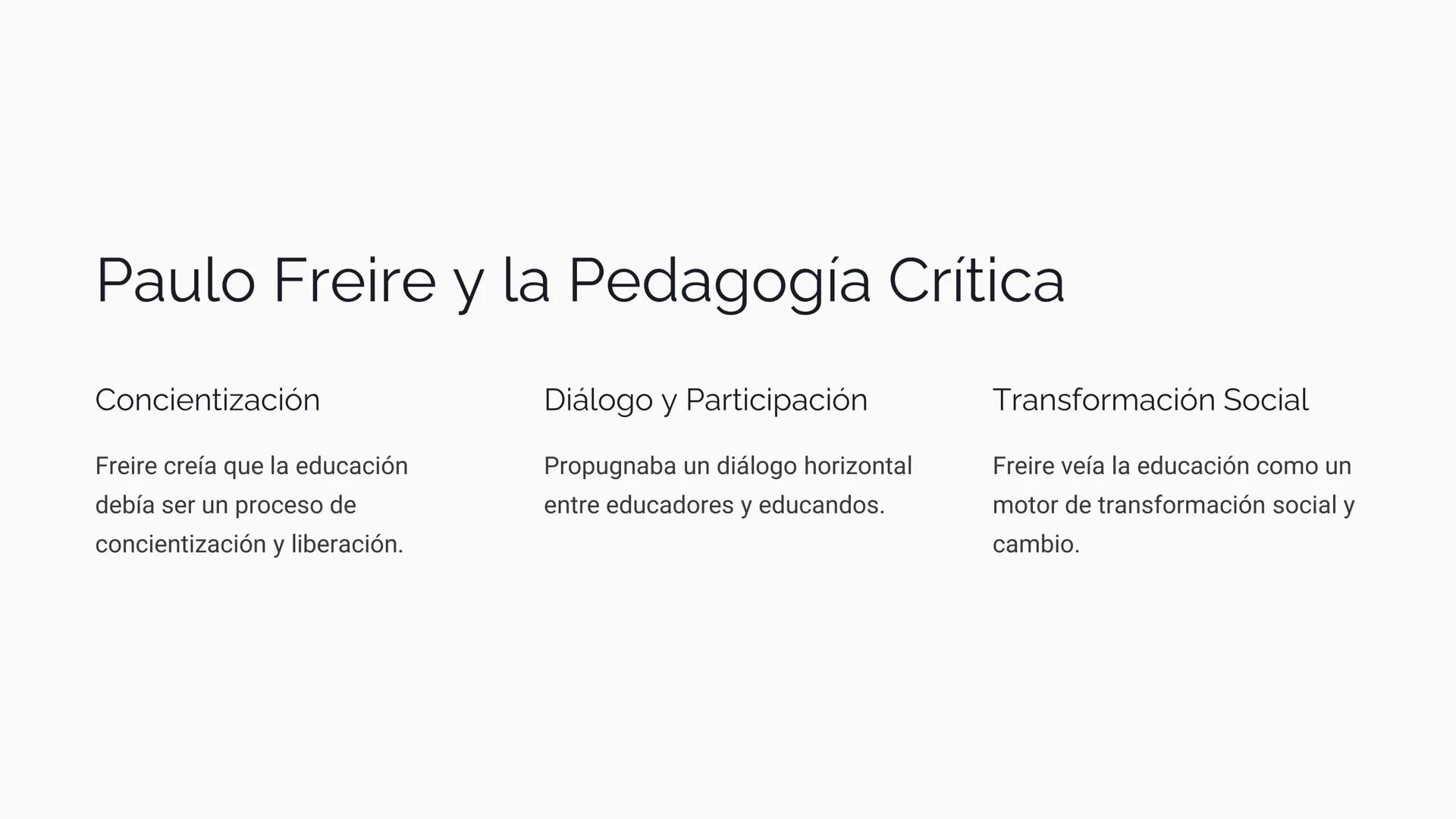 Filosofía de la
Educación:
Pensadores Influyentes
La filosofía de la educación explora las bases, los fines y los
métodos de la educación. A