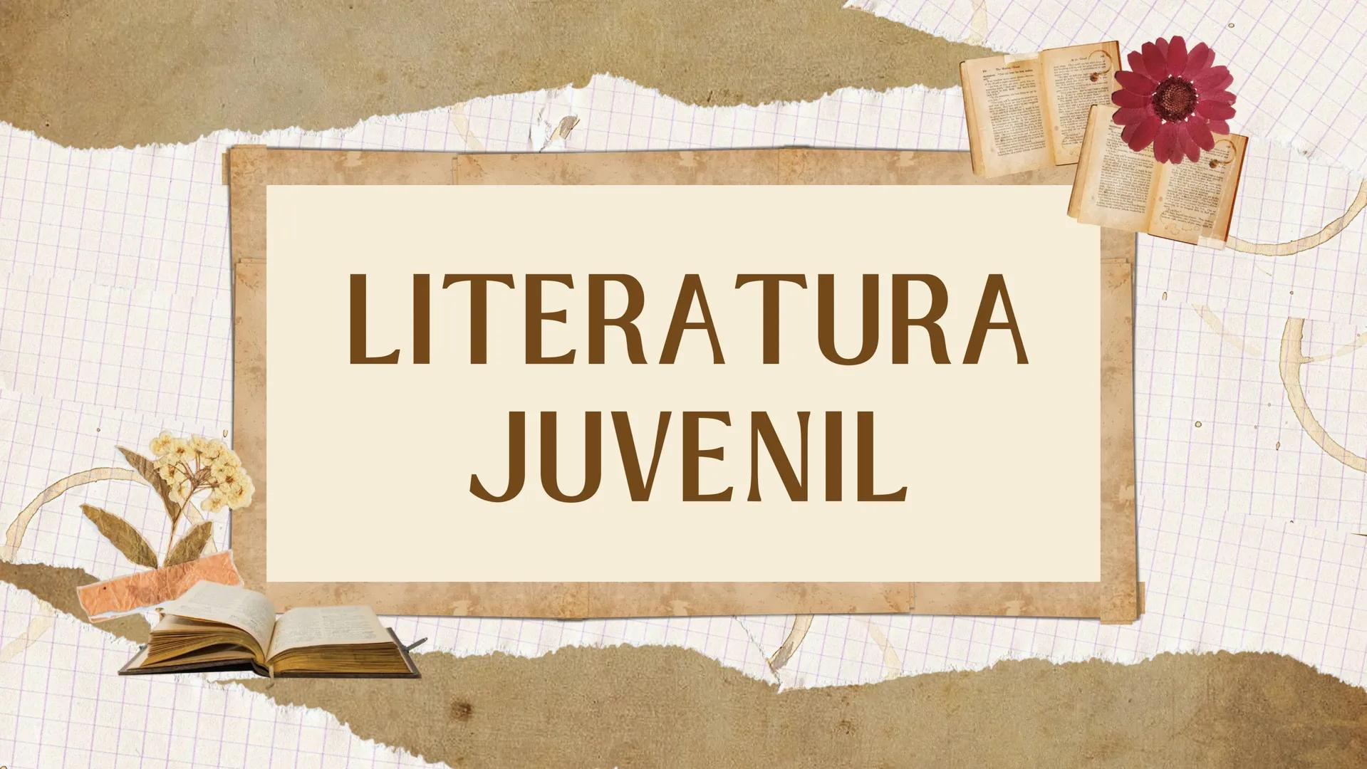 LITERATURA
JUVENIL TESIS
¿Puede la literatura juvenil, a menudo
tachada de simple y superficial, lograr la
misma trascendencia e impacto
dur