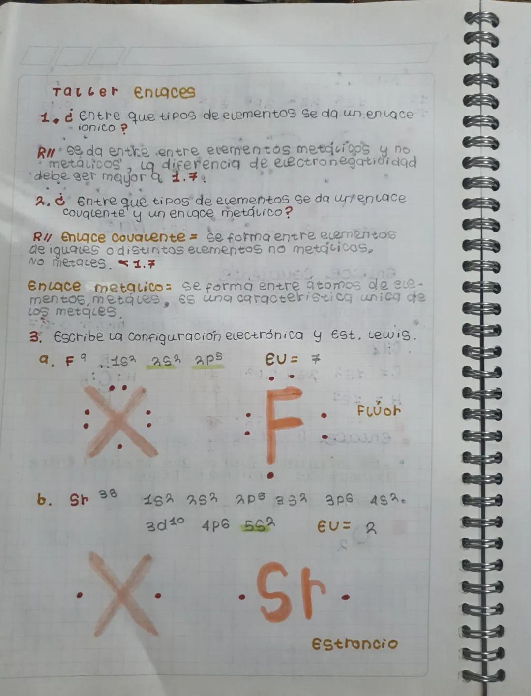 .
# ESTRUCTURA de
Los atomos se representan con su simboco y
qurededor de ellos se ponen os electrones de
valencia se representa con puntos.