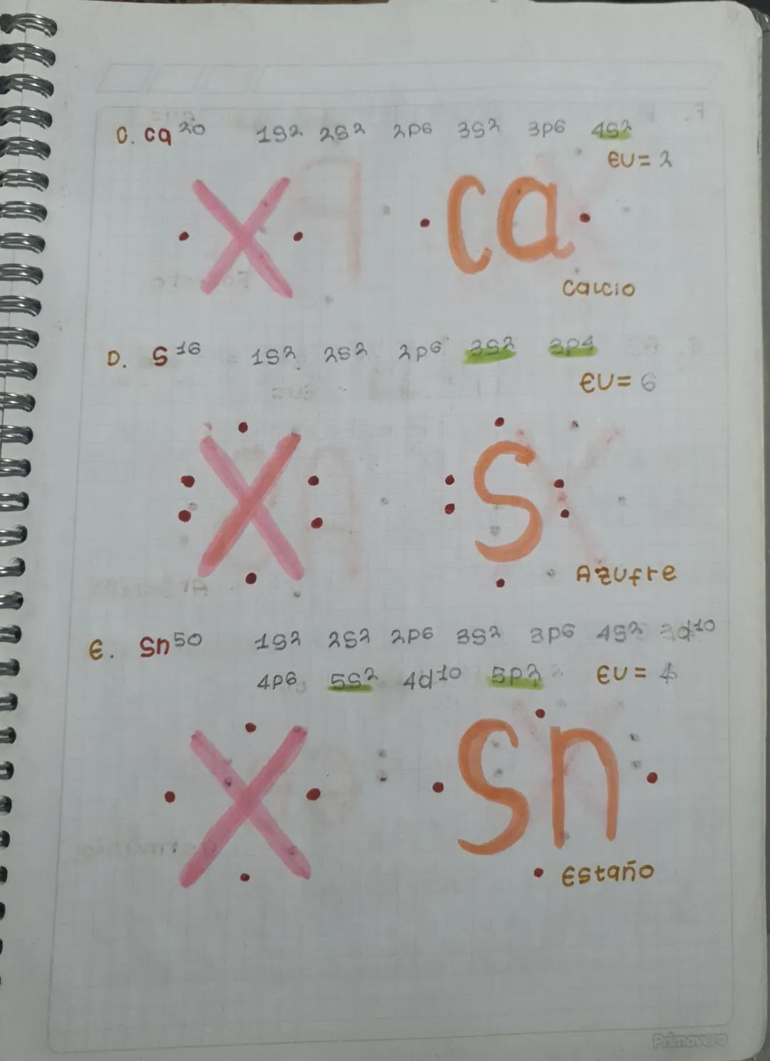 .
# ESTRUCTURA de
Los atomos se representan con su simboco y
qurededor de ellos se ponen os electrones de
valencia se representa con puntos.