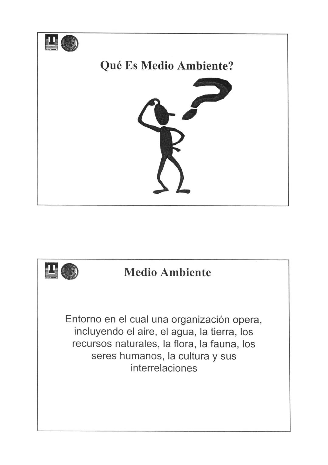 El medio ambiente 