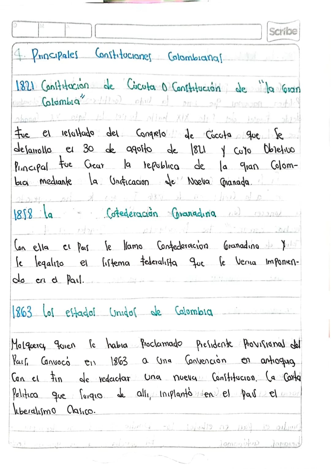 CONSTITUTION
Polis Bicon
1. Concerto 0 Definicion
Es el Conjunto
de normal Fundamentales de eltado
Soberano, las cualer Suclen eltar expicia