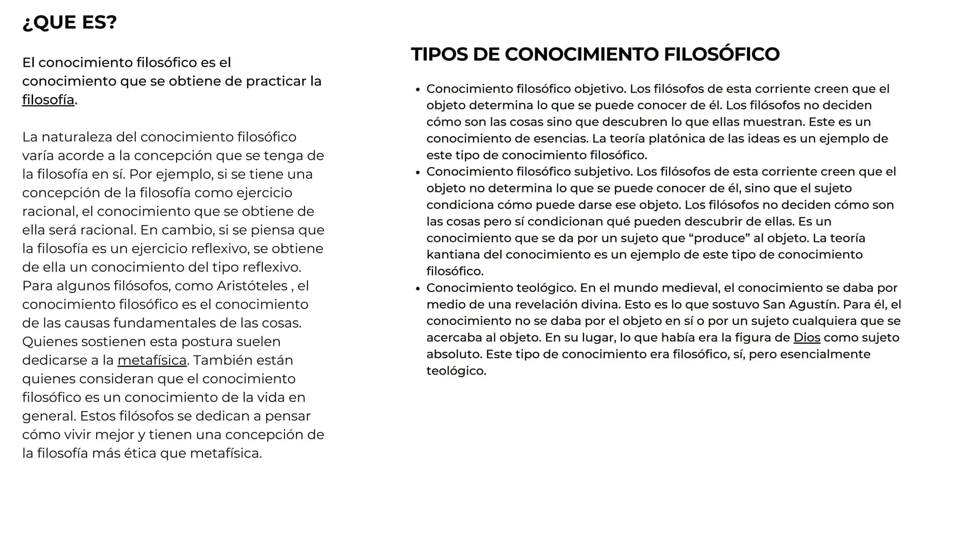 Conocimiento
filosófico ¿QUE ES?
El conocimiento filosófico es el
conocimiento que se obtiene de practicar la
filosofía.
La naturaleza del c