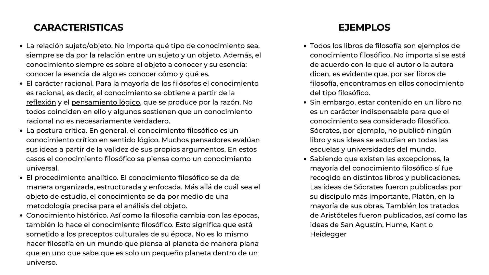 Conocimiento
filosófico ¿QUE ES?
El conocimiento filosófico es el
conocimiento que se obtiene de practicar la
filosofía.
La naturaleza del c