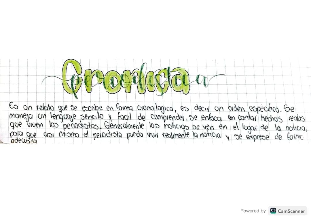 Crónicas periodísticas 