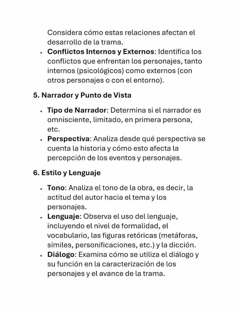 Análisis de Obras Literarias
El análisis de obras literarias implica una
comprensión profunda y detallada de los diversos
elementos que comp