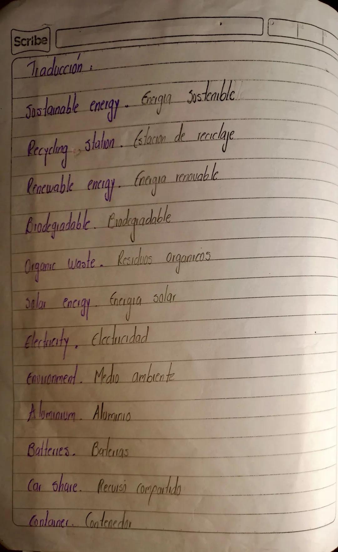 Scribe

Date: september 27th

Enucorient pollution.

La contaminación es causada por los gases, humos, y quimicos
al ser Introducidos en el 