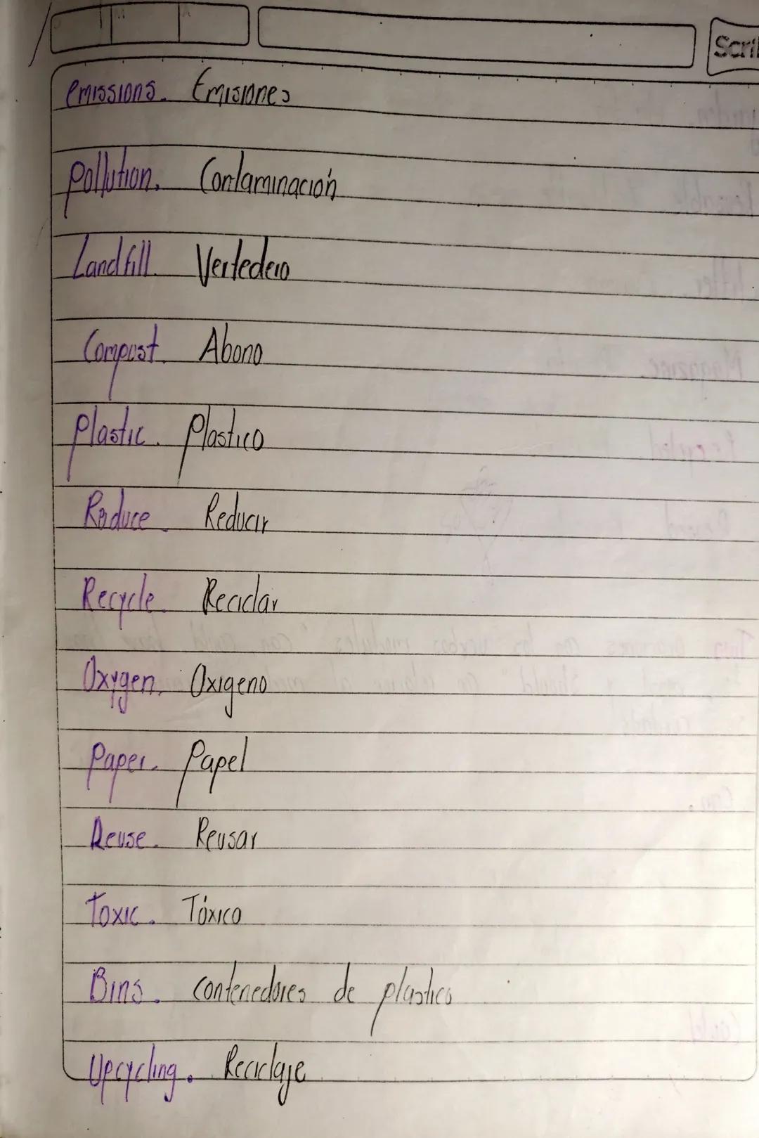 Scribe

Date: september 27th

Enucorient pollution.

La contaminación es causada por los gases, humos, y quimicos
al ser Introducidos en el 