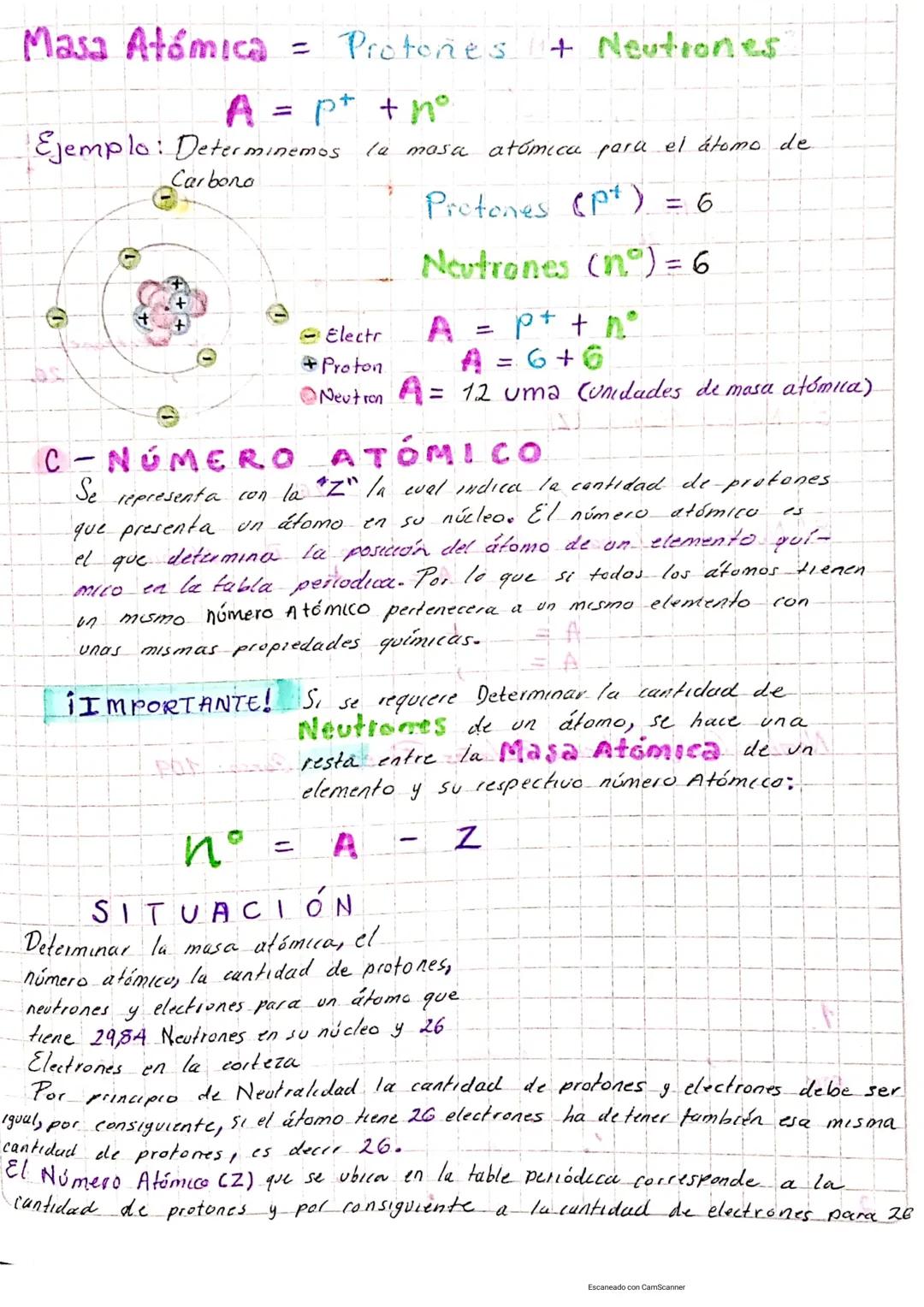 J
Vanesa
4 10 30
Bolaños
109
Un atomo es la particula más pequeña de un elemento quimico.
del cual puede ser dividido sin perder sus propied