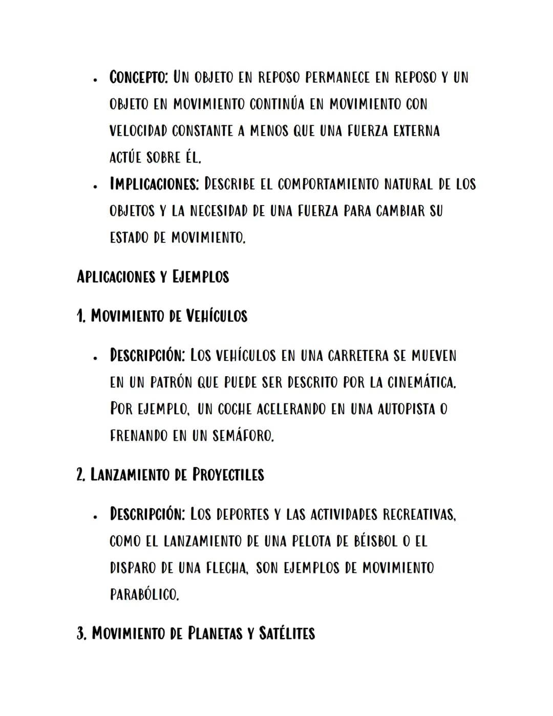 CINÉMATICA
DEFINICIÓN
LA CINEMÁTICA ES LA RAMA DE LA FÍSICA QUE ESTUDIA EL
MOVIMIENTO DE LOS OBJETOS SIN CONSIDERAR LAS CAUSAS QUE LO
PRODUC